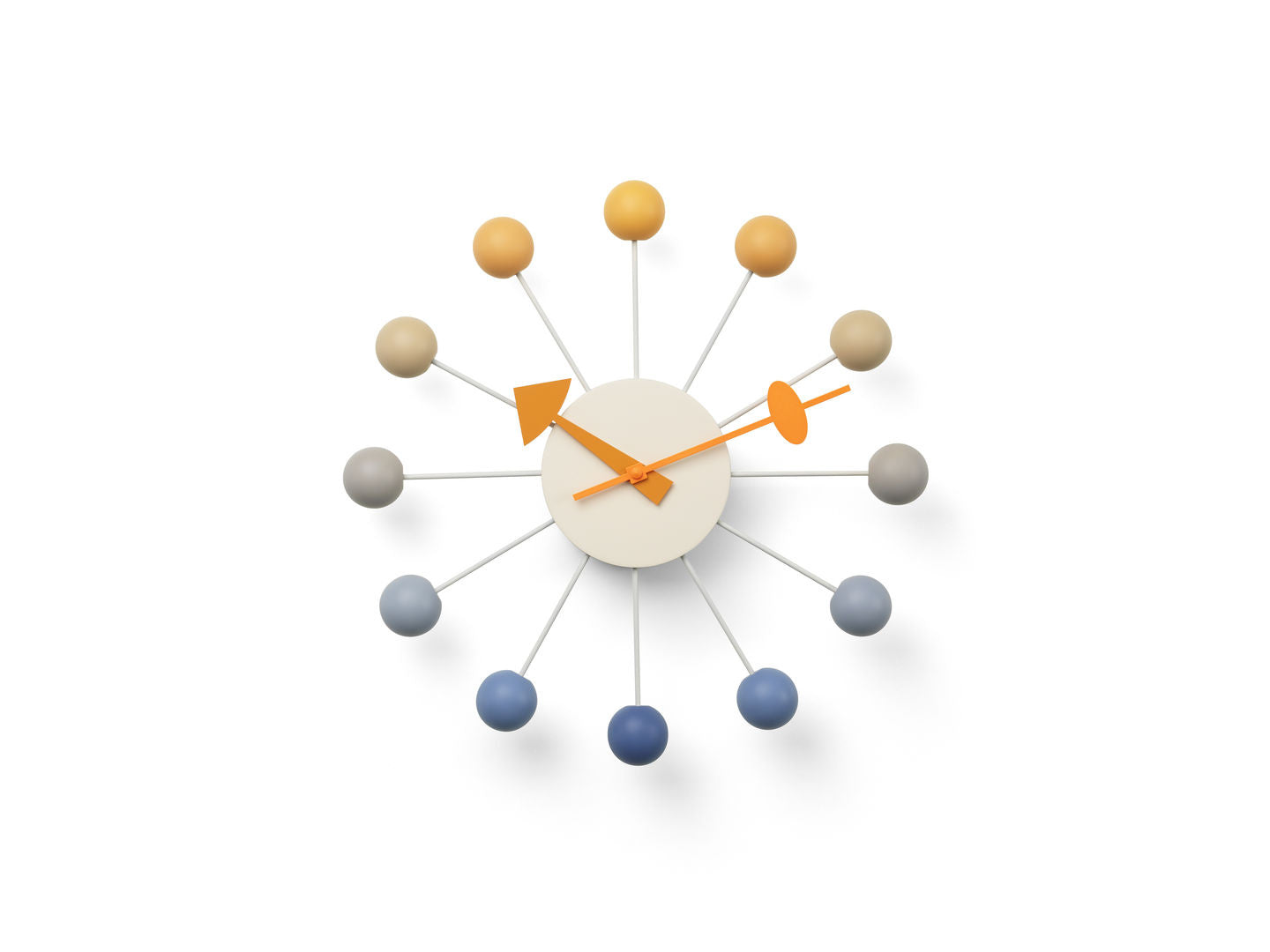 vitra Ball Clock - special edition - sunrise