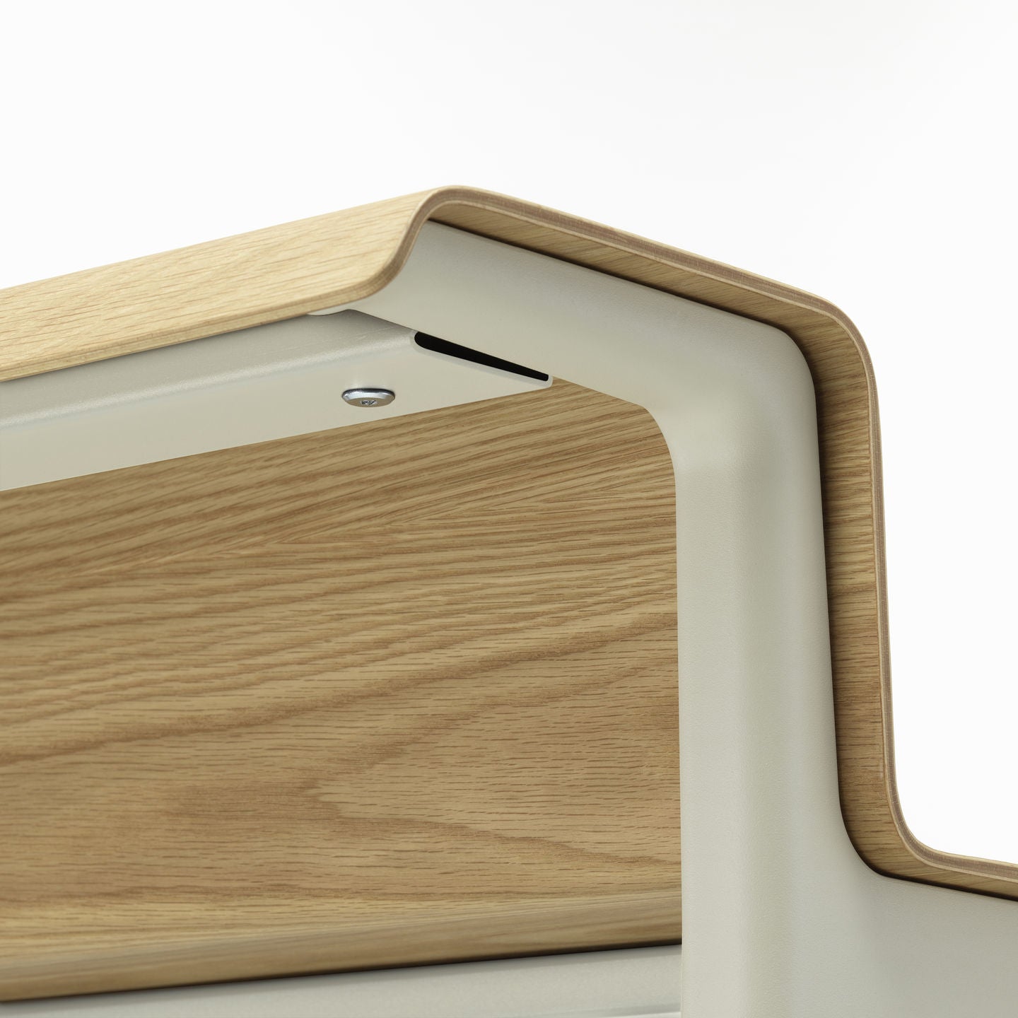 Courier bureau naturel eiken