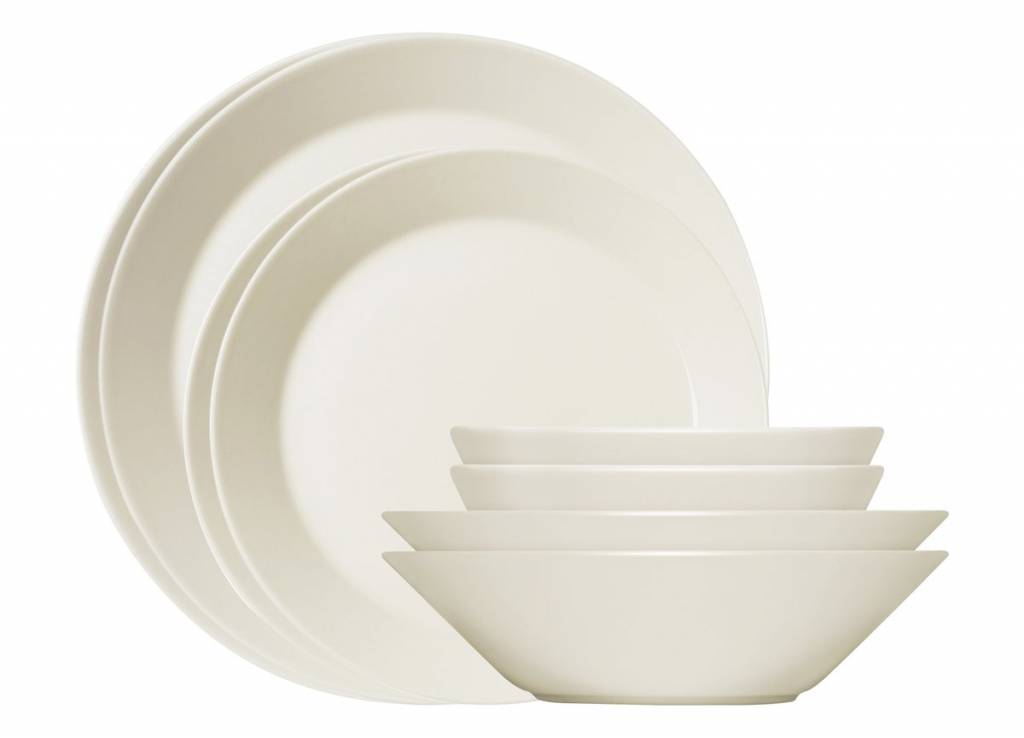 iittala Teema starter set 8-delig - wit - startset