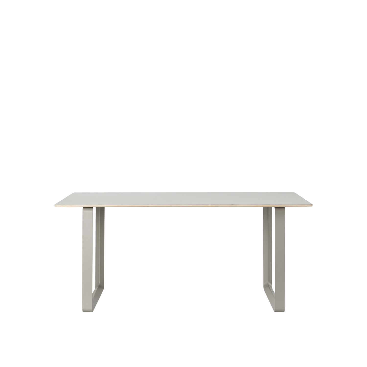 Muuto tafel 70/70 - 85 x 170 cm. - grijs