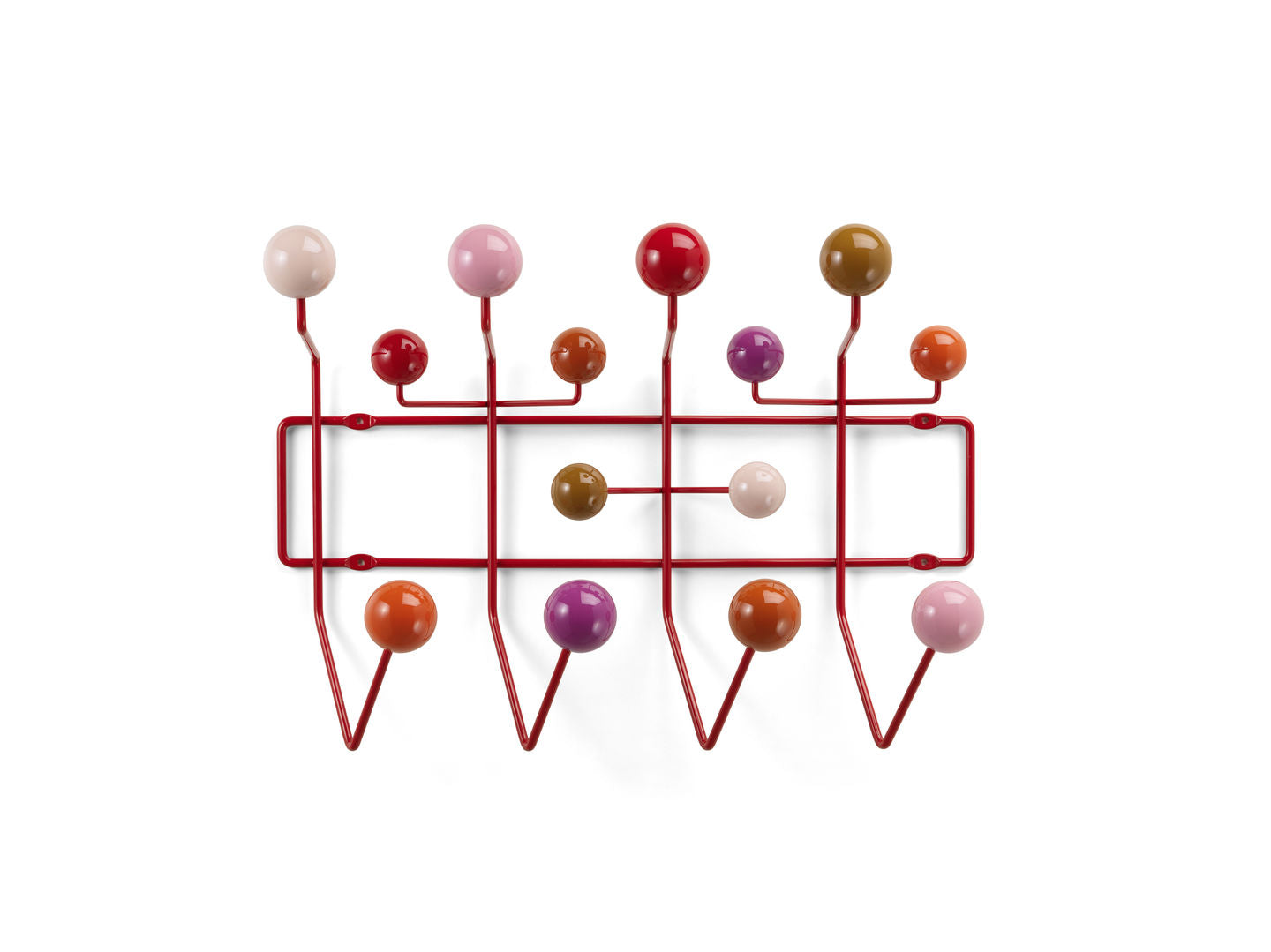 Eames kapstok 'hang it all' warm
