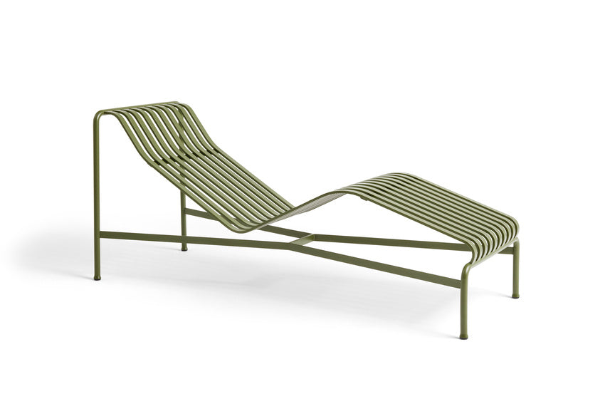 Hay Design chaise longue Palissade - olive