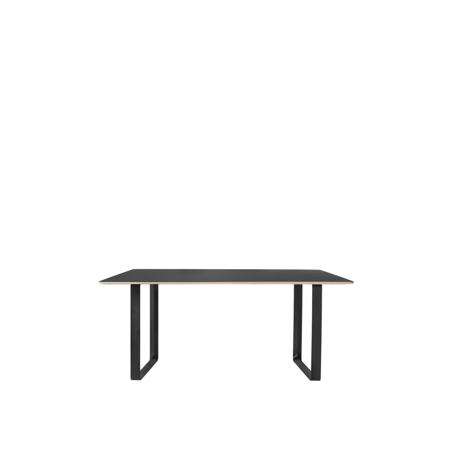 Muuto tafel 70/70 - 85 x 170 cm. - zwart