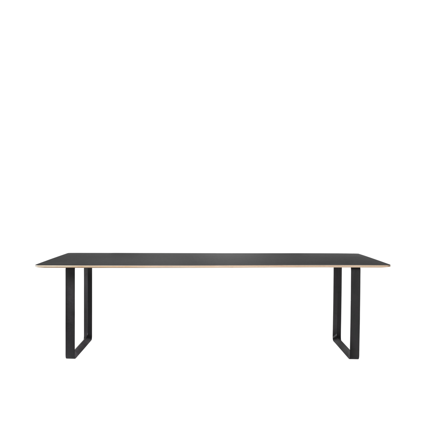 Muuto tafel 70/70 - 108 x 255 cm. - zwart