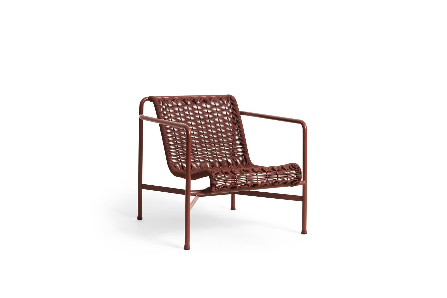 Palissade Cord Loungestoel met armleuning