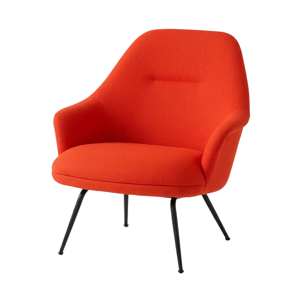 Rely HW140 chair - zwart onderstel