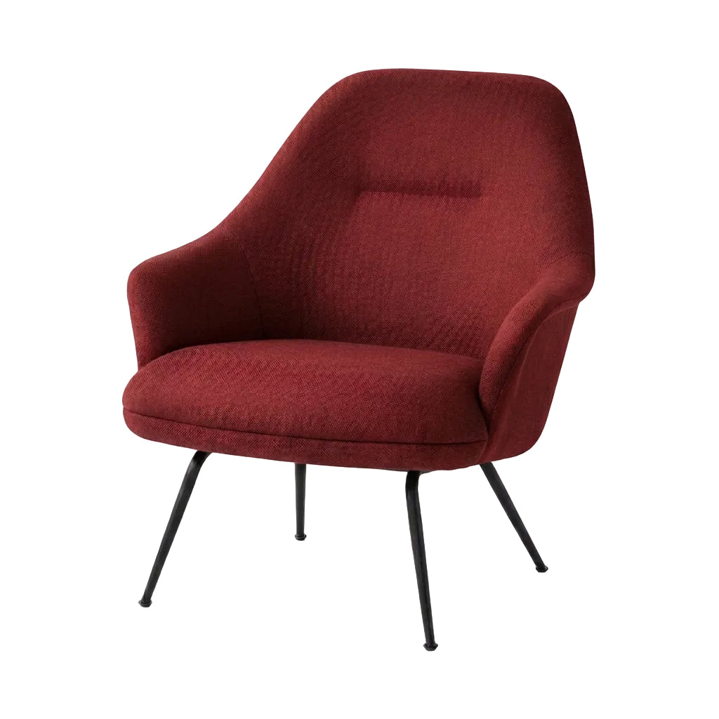 Rely HW140 chair - zwart onderstel