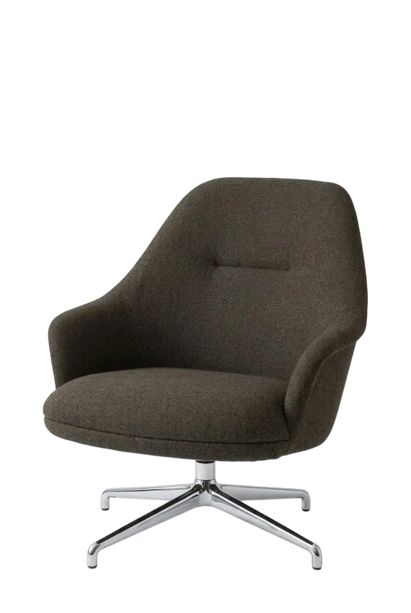 Rely HW139 loungechair - chroom onderstel