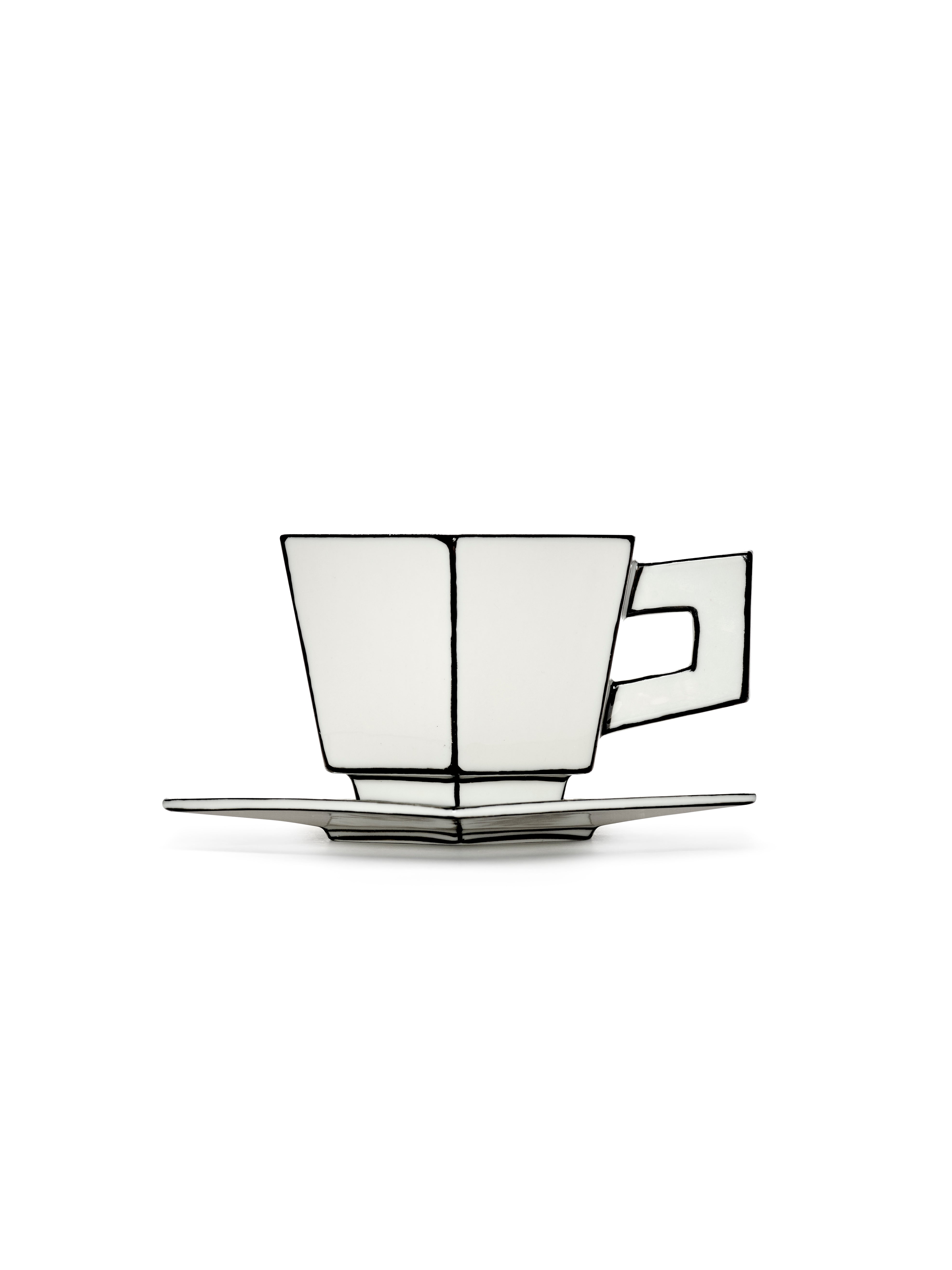 Cappuccinokop met schotel - Carte Blanche