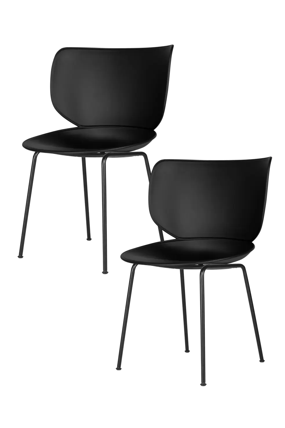 Hana Chairs Un-Upholstered Set van 2