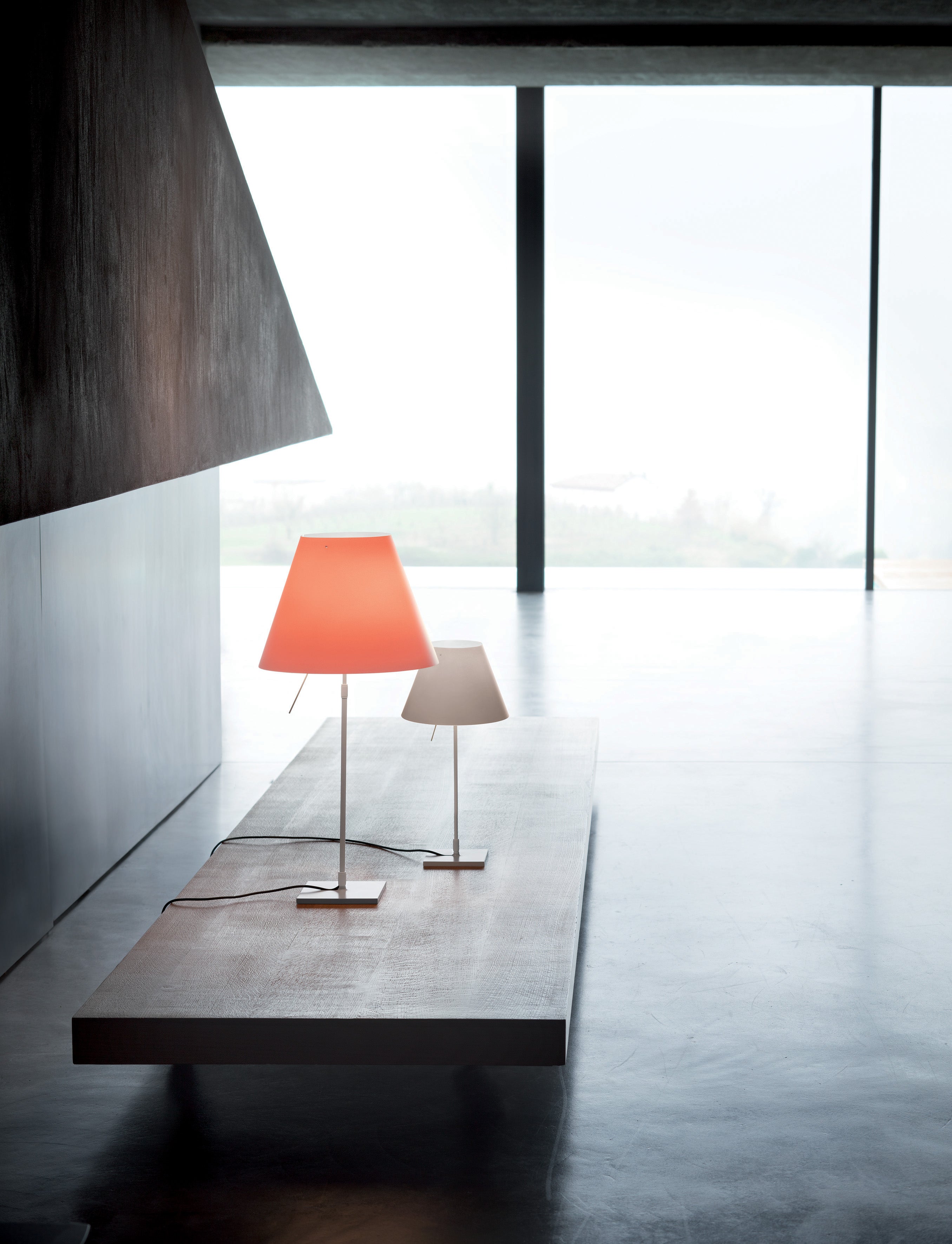 Costanza D13 tafellamp Edgy Pink