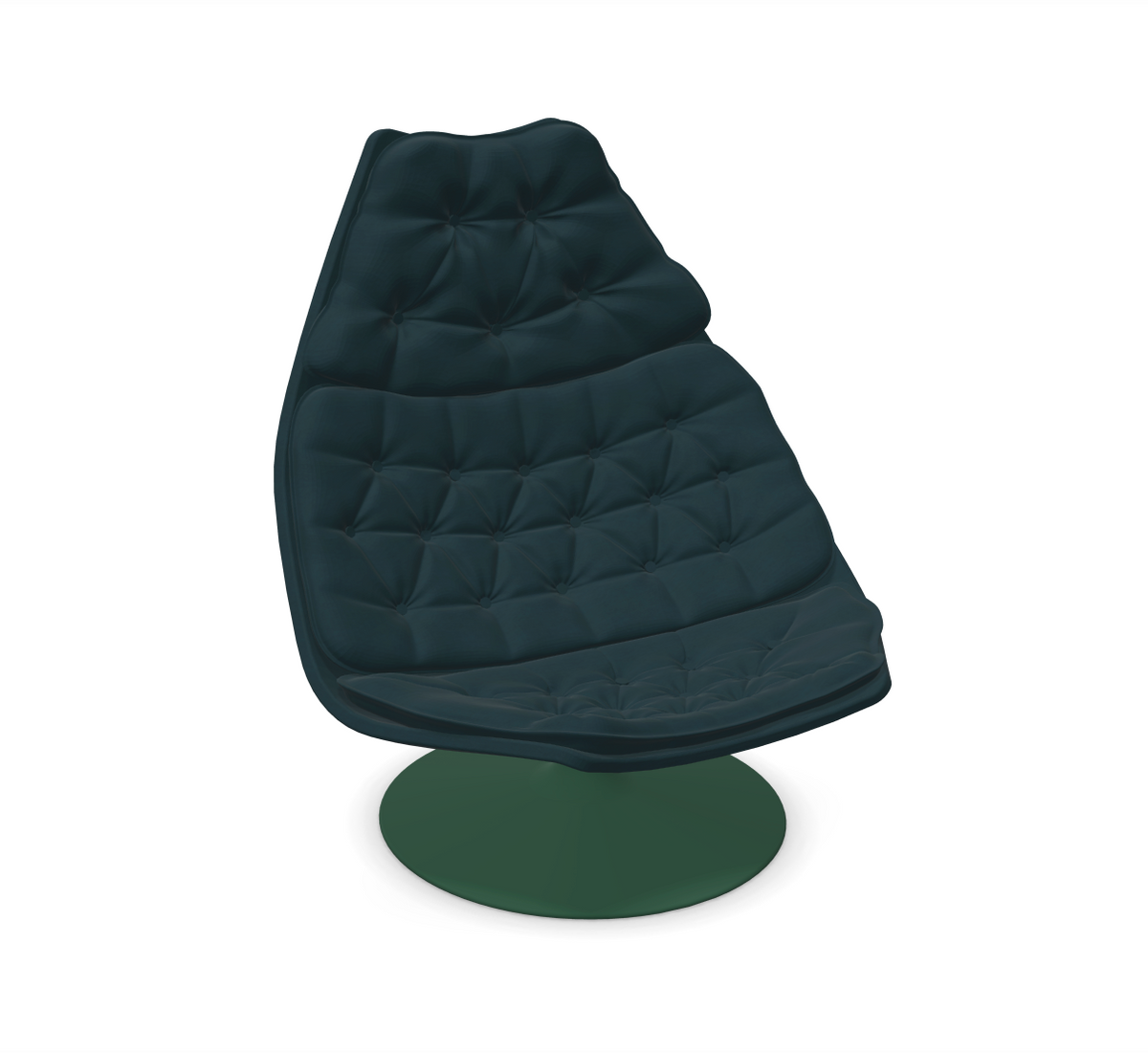 Artifort F588 high back fauteuil - disk swiveling