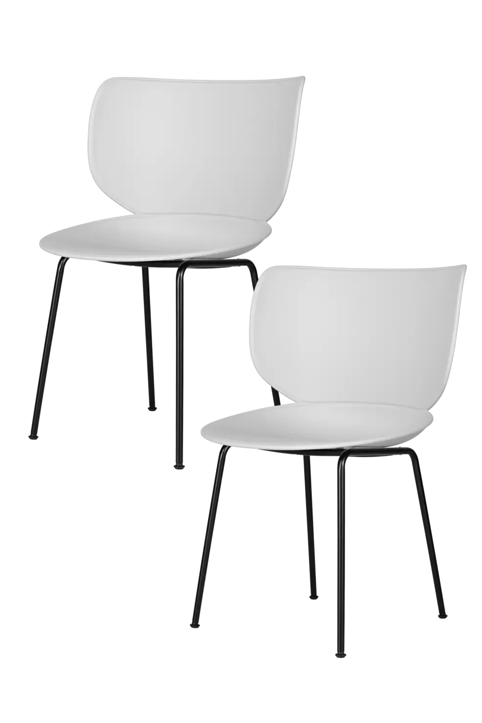 Hana Chairs Un-Upholstered Set van 2