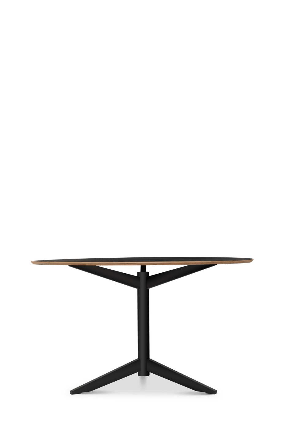TE 06 tafel zwart Martin Visser - Ø 130 cm.
