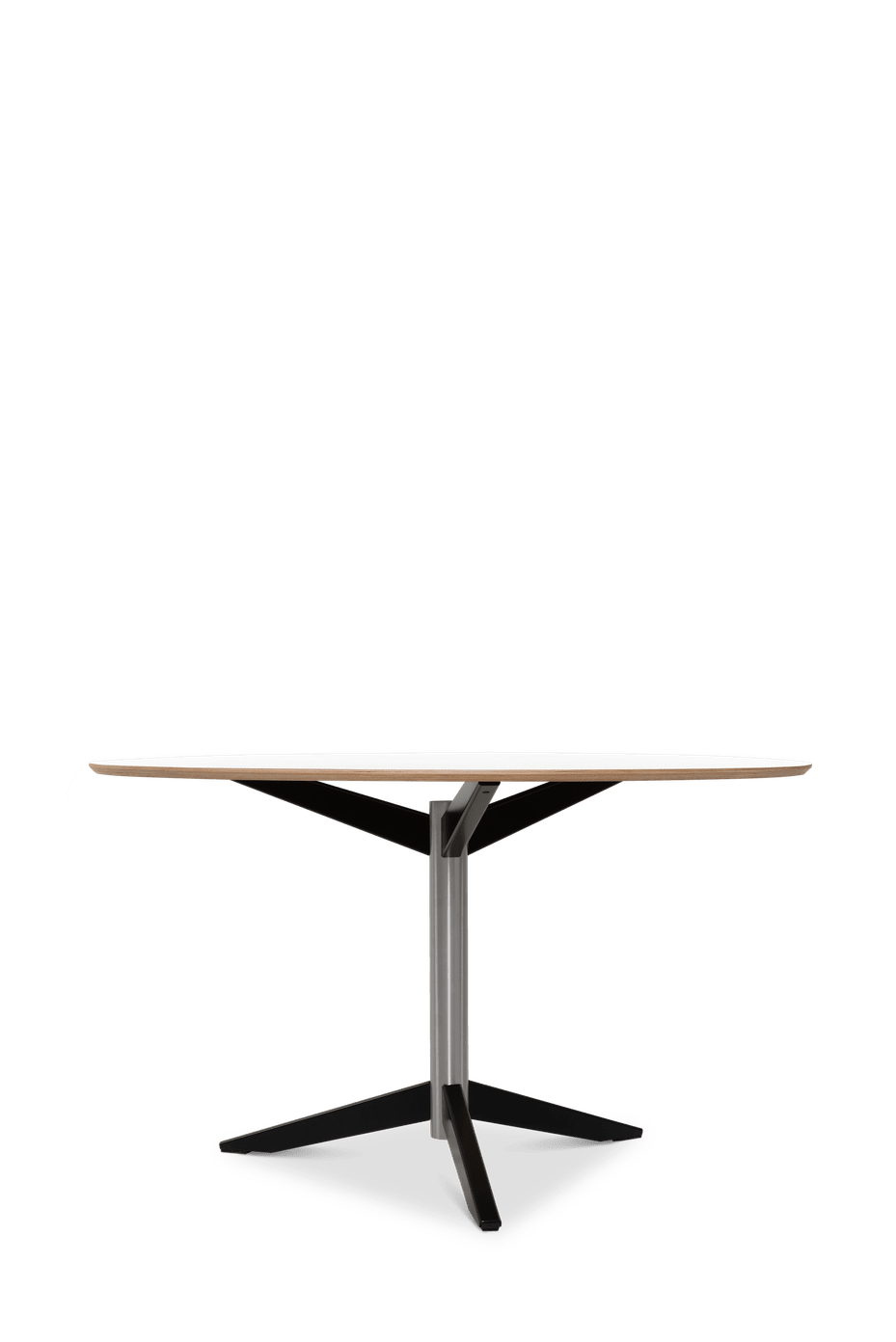 TE 06 tafel RVS Martin Visser - Ø 130 cm.