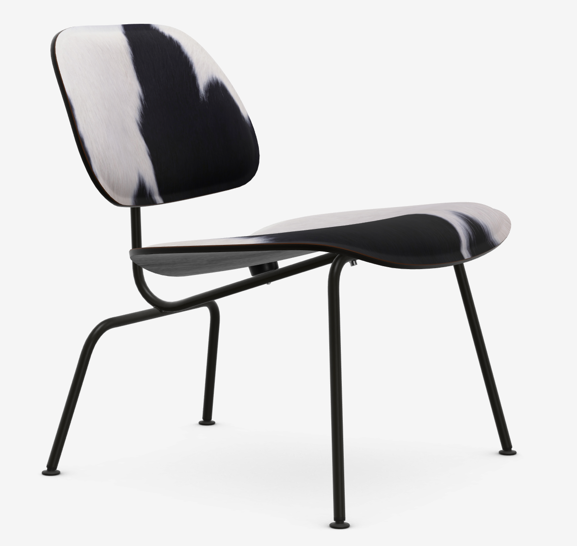 Eames lounge chair Plywood Group LCM -  calf's skin