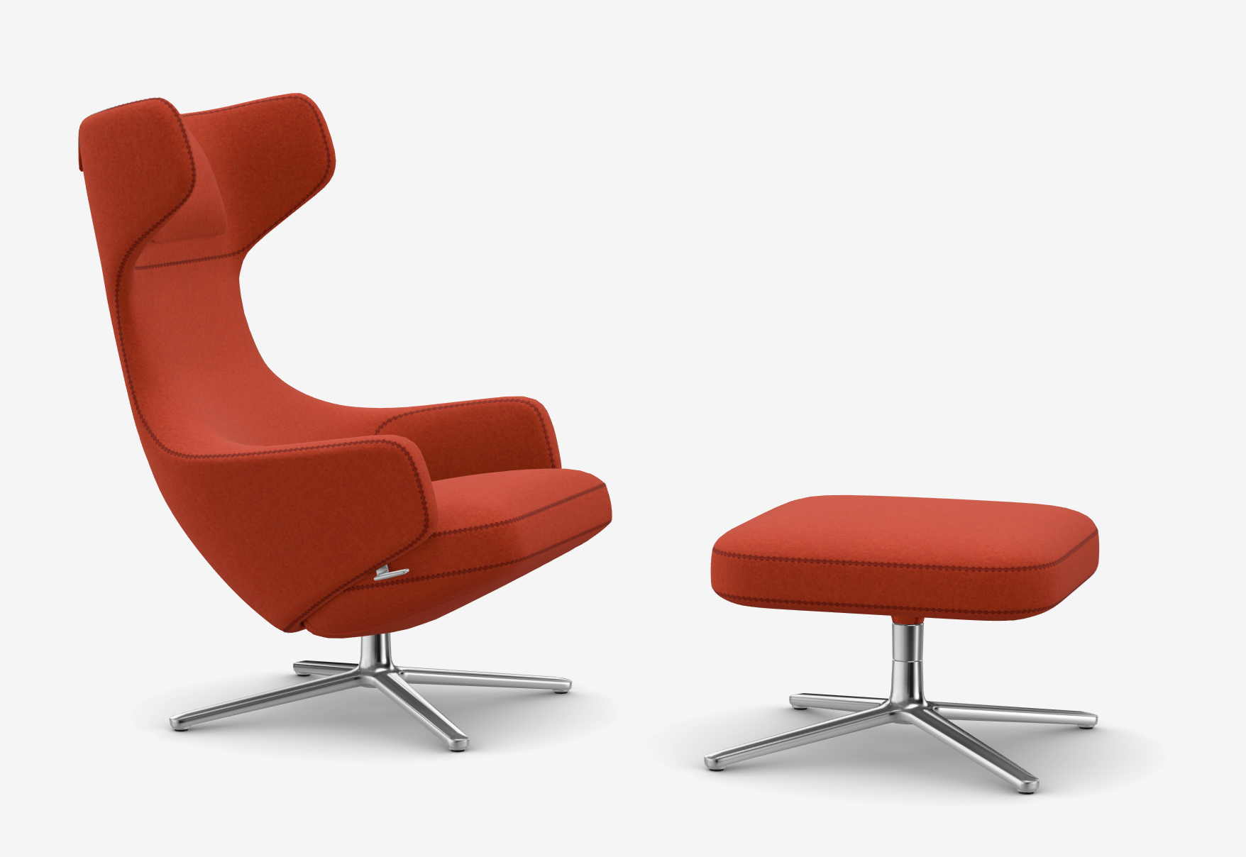 fauteuil Grand Repos en Ottoman - Cosy