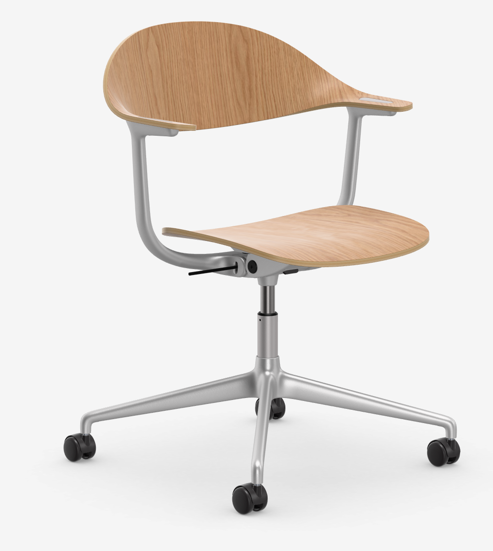 Mynt bureau Stoel eiken