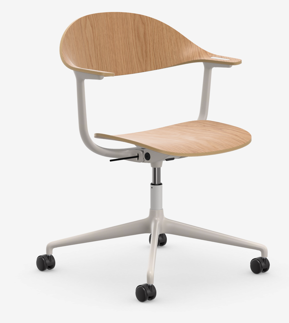 Mynt bureau Stoel eiken