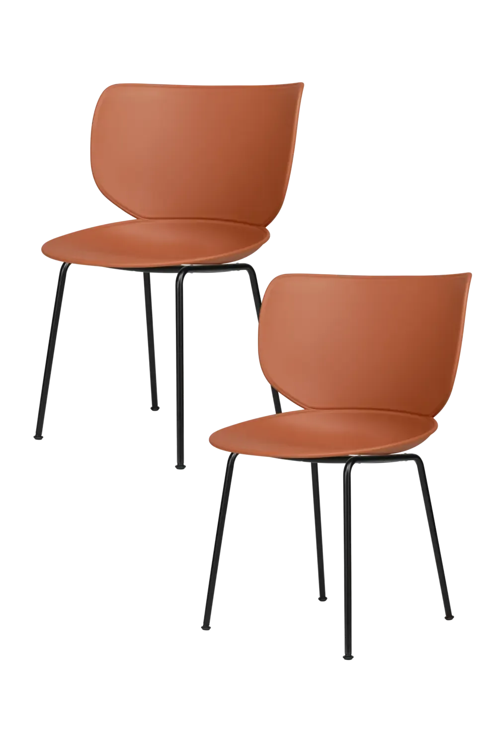 Hana Chairs Un-Upholstered Set van 2