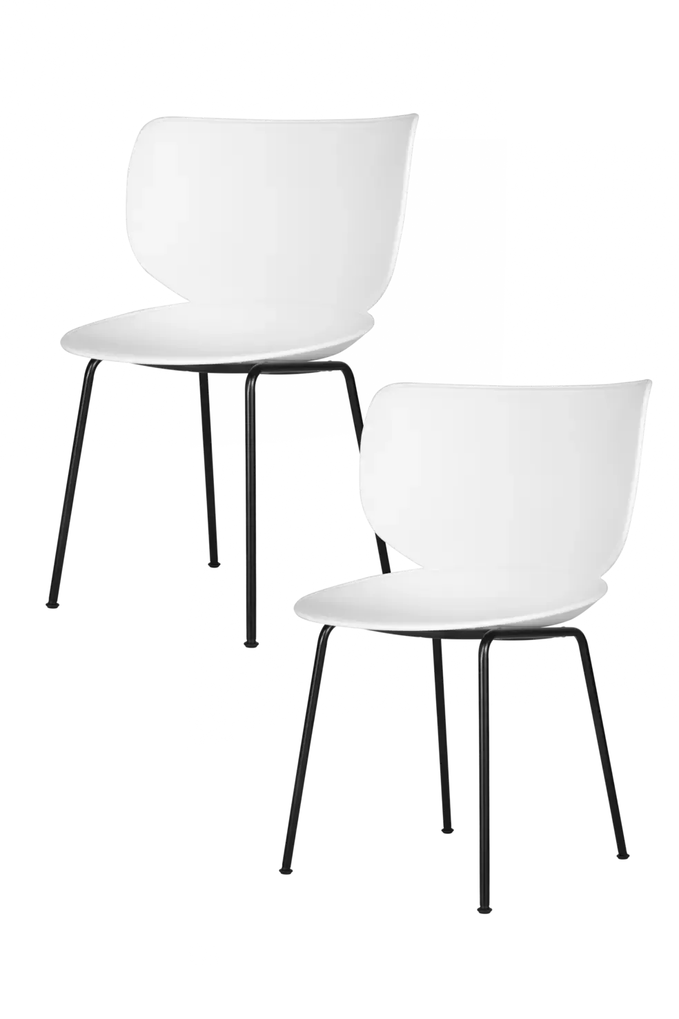 Hana Chairs Un-Upholstered Set van 2