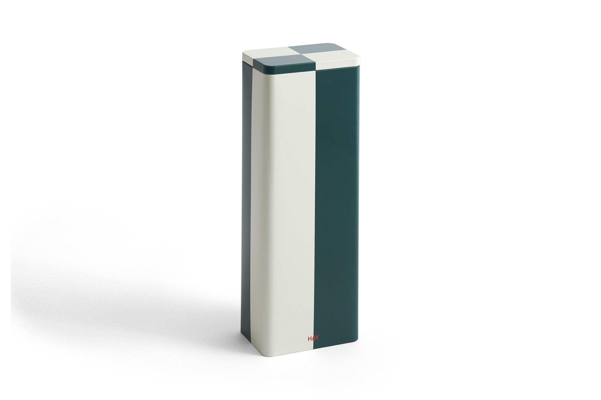 Hay Design Tin Opberger - Slim Groen & Wit