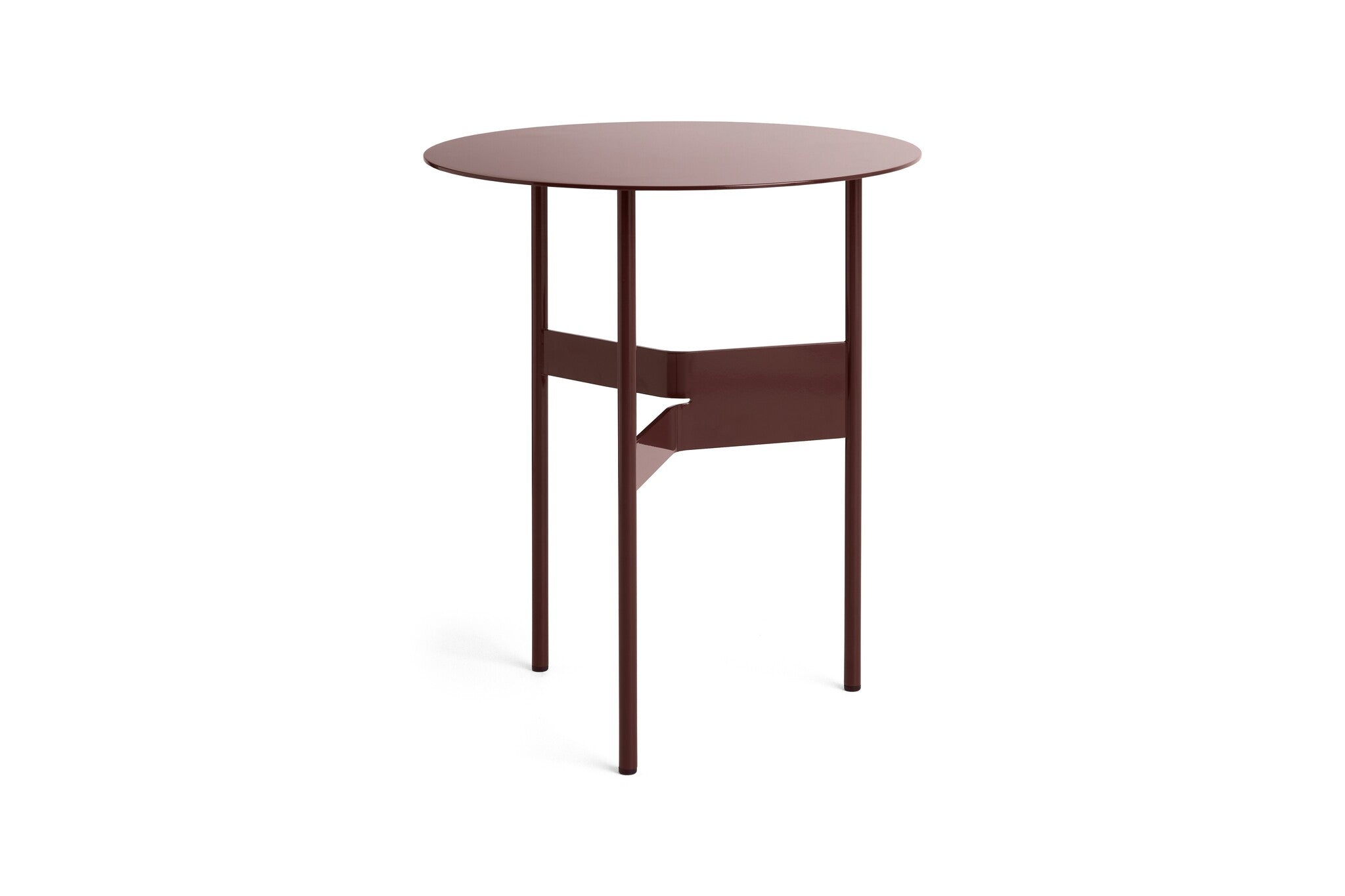 Hay Design Shim Coffee Table - bordeaux Ø45 cm