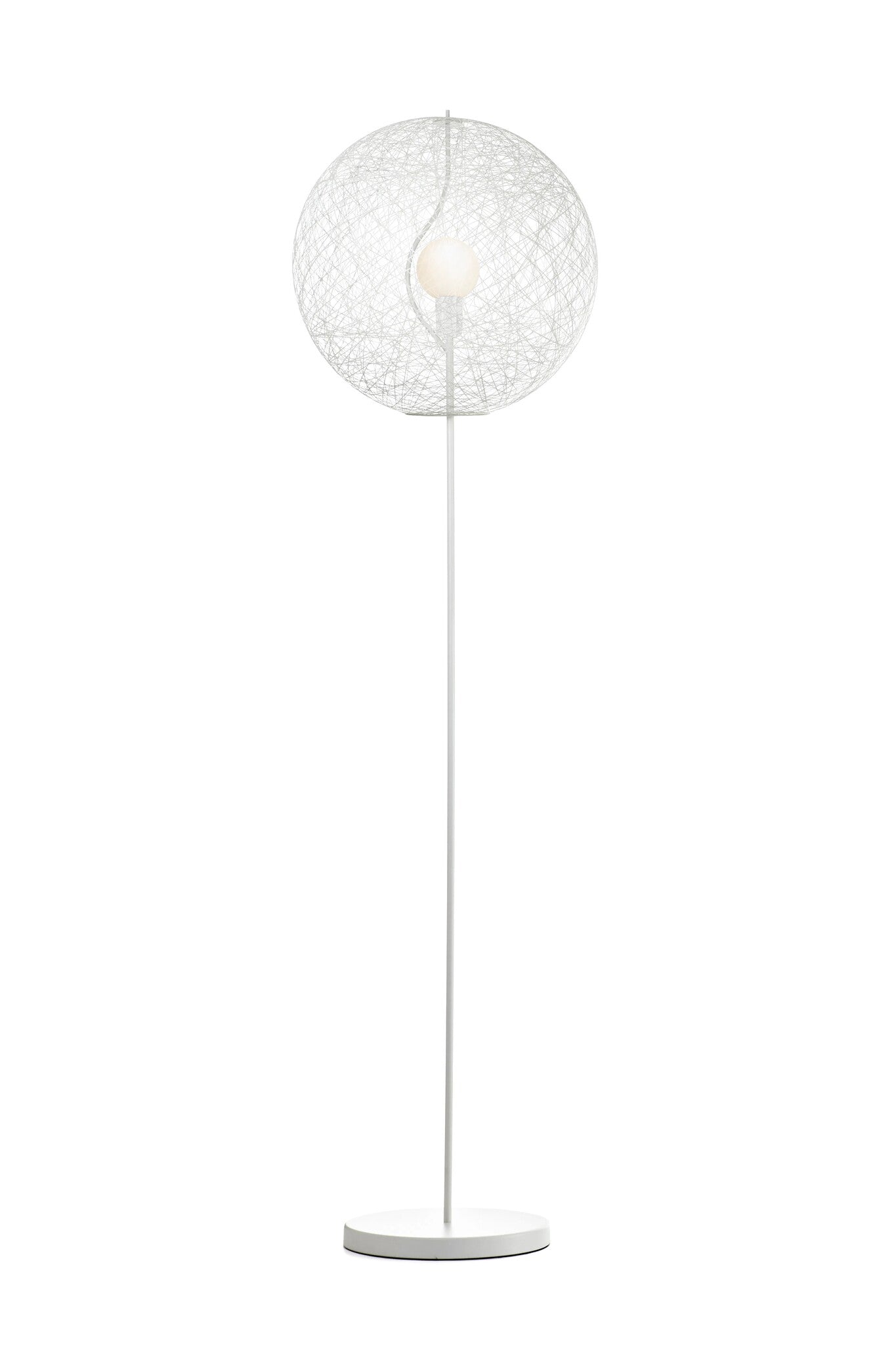 Moooi vloerlamp Random Light II - wit Ø 50 cm.