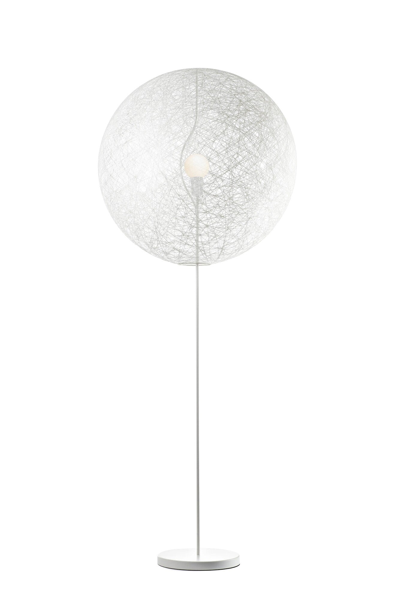 Moooi vloerlamp Random Light II - wit Ø 80 cm.