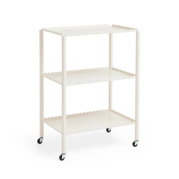 Hay Design trolley Arcs - eierschaal wit - hoog