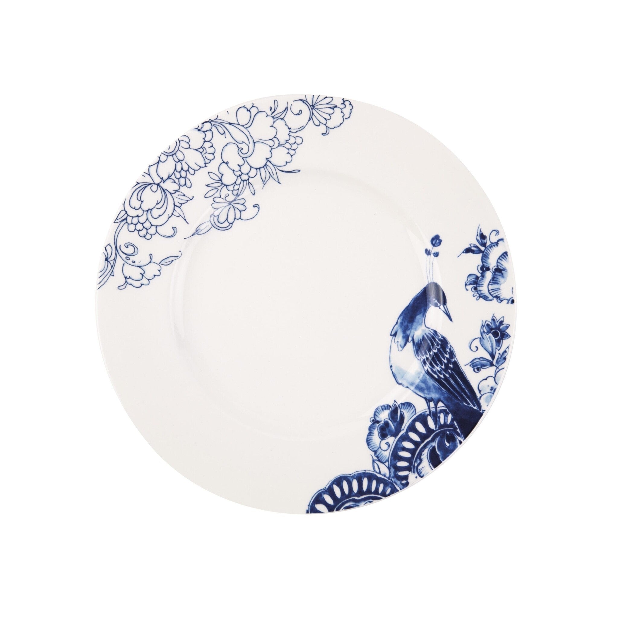 Royal Delft servies set 16-delig - Peacock Symphony - 16 delig servies