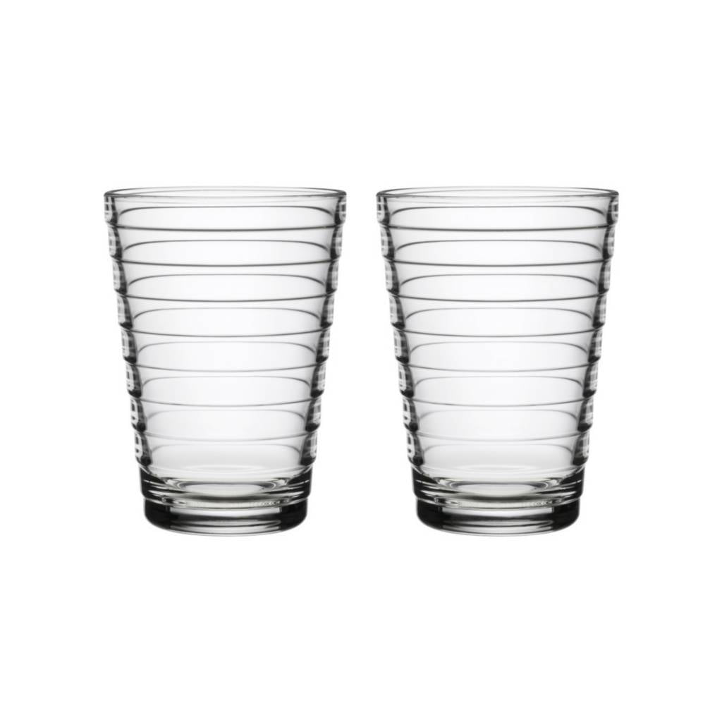 iittala Aino Aalto glas 33 cl. - 2 stuks - helder 33 cl.