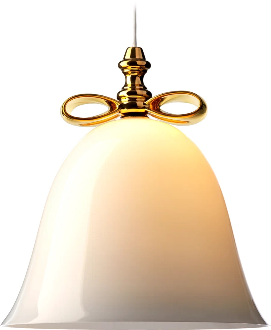 Moooi hanglamp Bell - large - white - gold