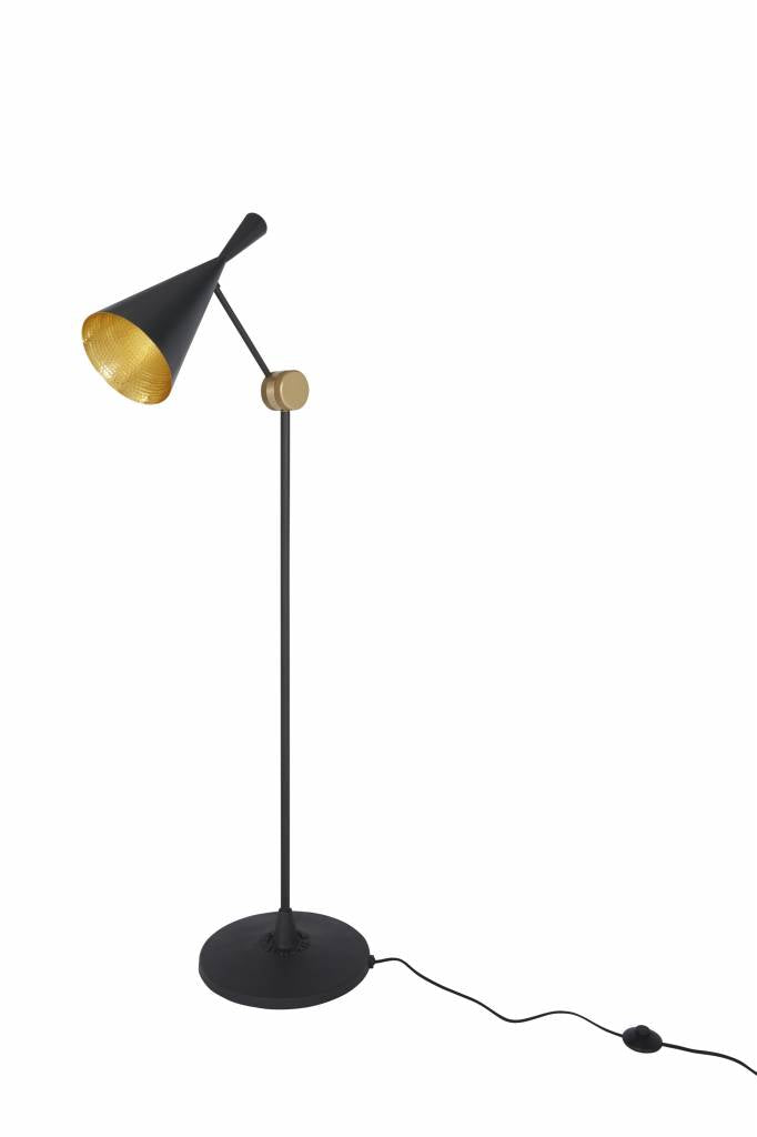 Tom Dixon vloerlamp Beat - zwart