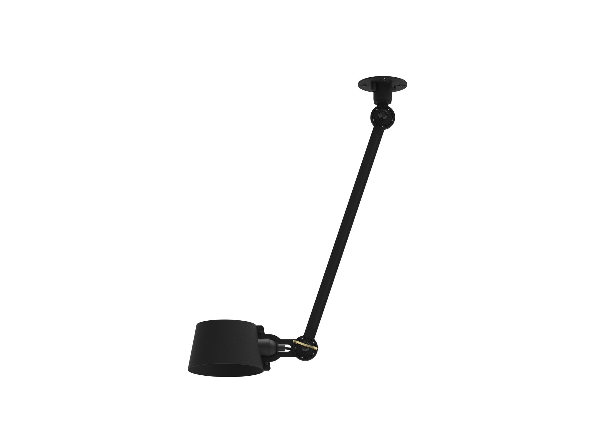 Tonone Bolt plafondlamp side fit één arm - smokey black