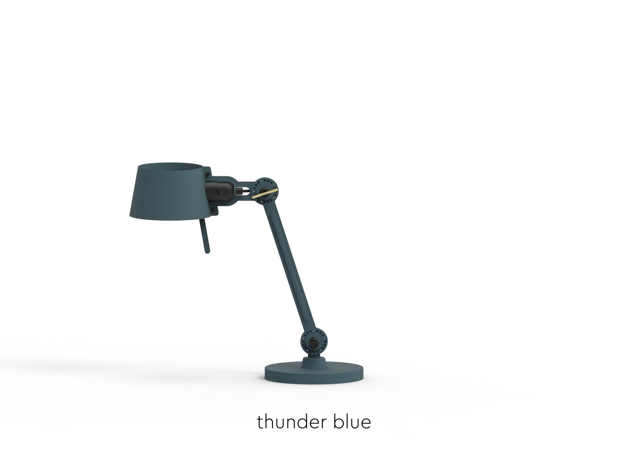 Tonone Bolt bureaulamp small één arm op voet - thunder blue