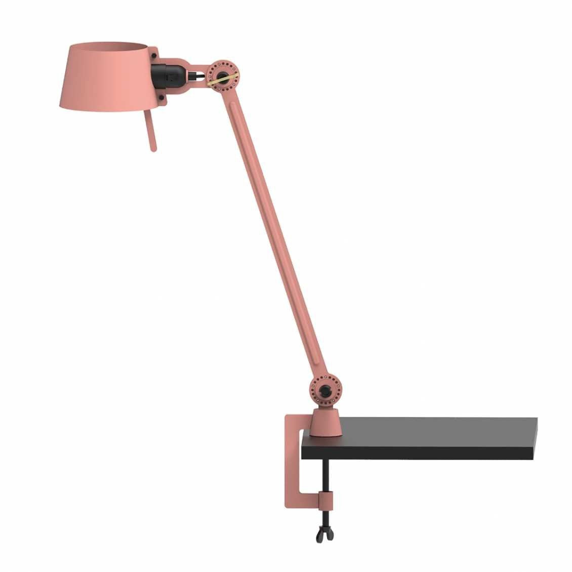 Tonone Bolt bureaulamp één arm met klem - daybreak rose