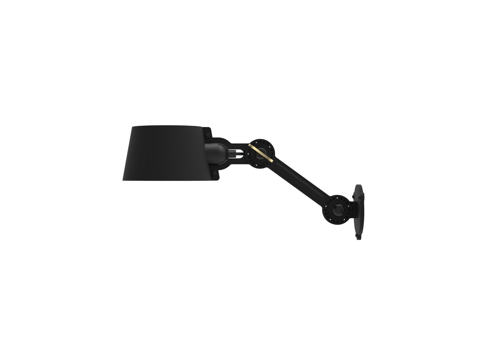 Tonone Bolt wandlamp side fit small - smokey black / Install