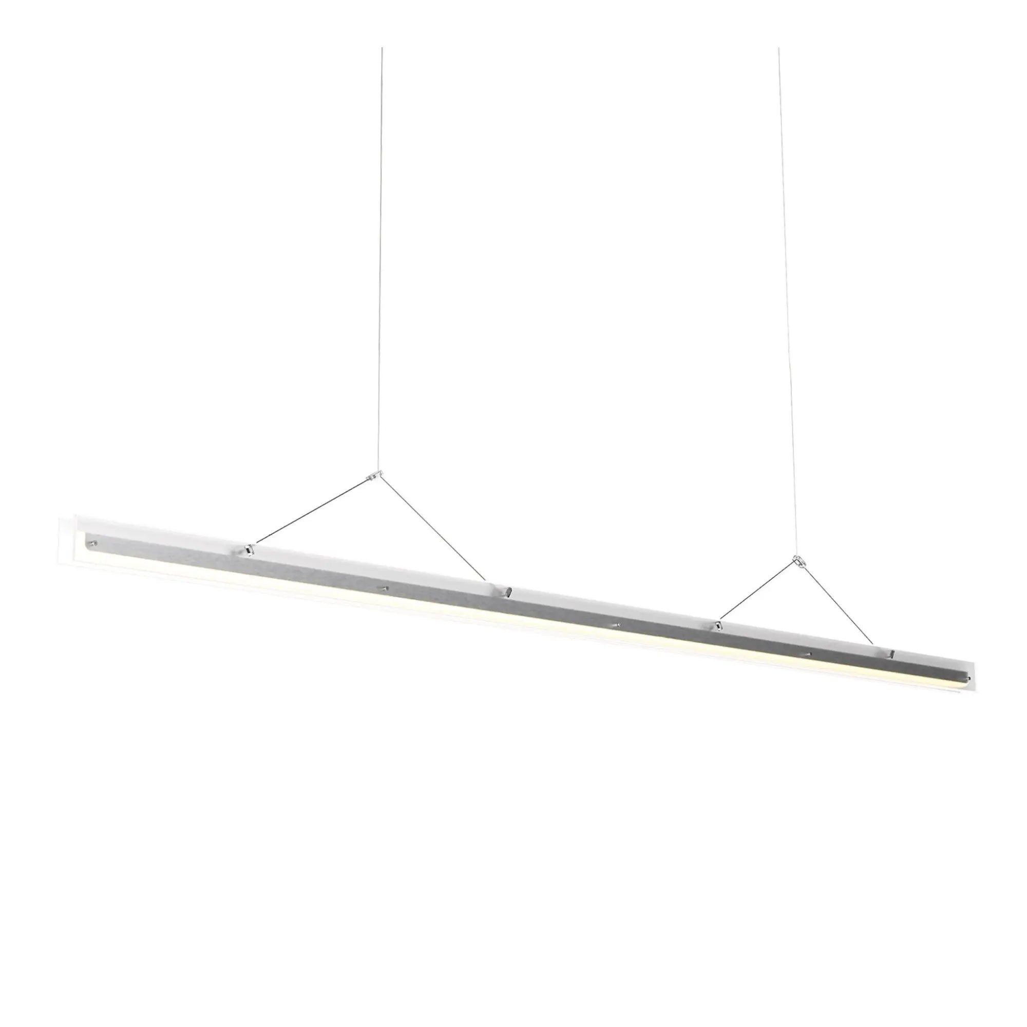 Tonone Bridge hanglamp - 180 cm. + 220 cm. - fog white 180 cm.