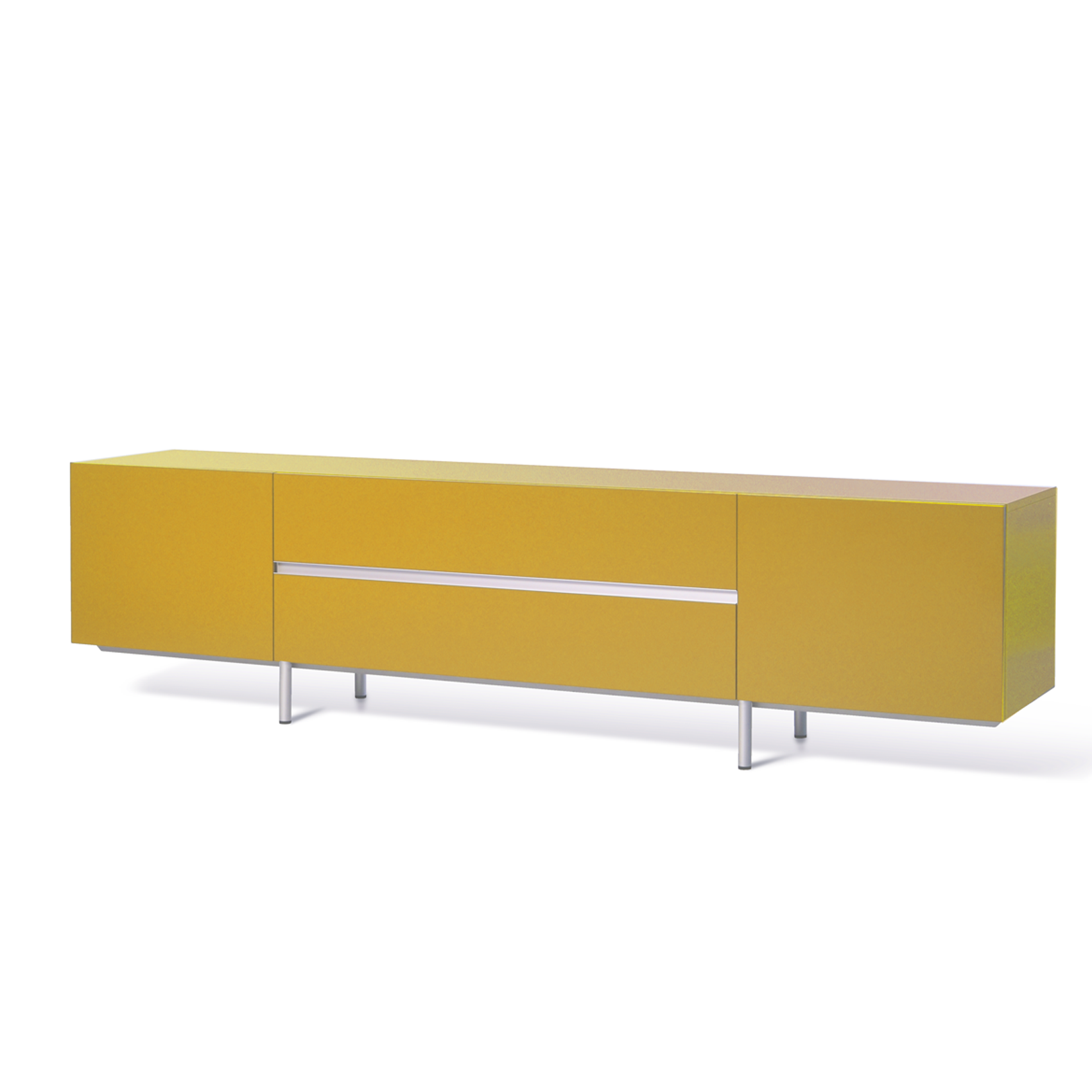 Castelijn dressoir Line - KL-LC - E85 mosterdgeel effect