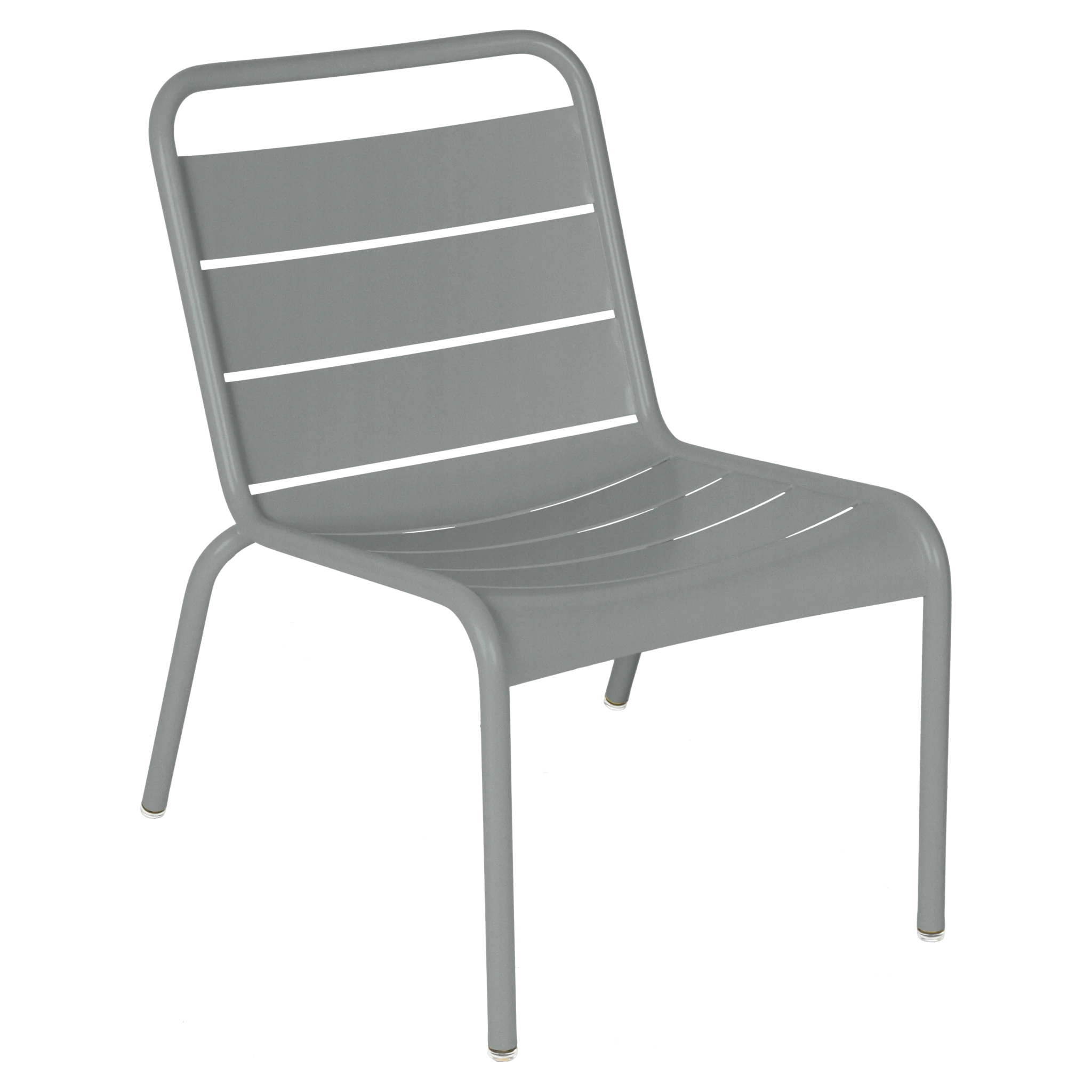 Fermob lounge chair Luxembourg - Lapilli Grey