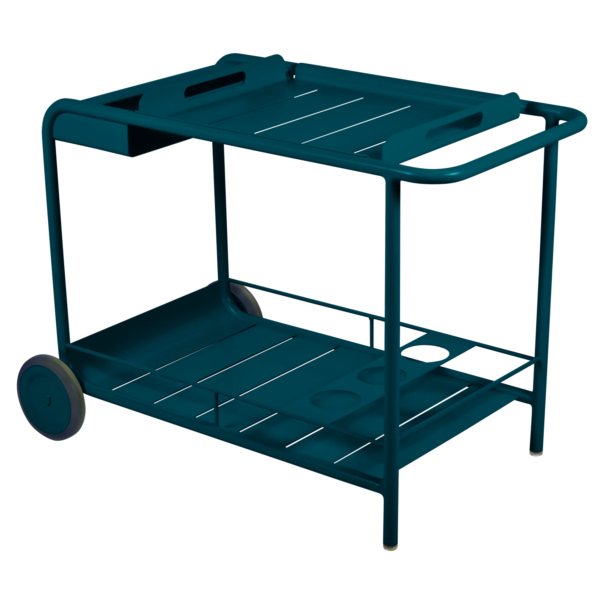Fermob trolley Luxembourg - Acapulco Blue