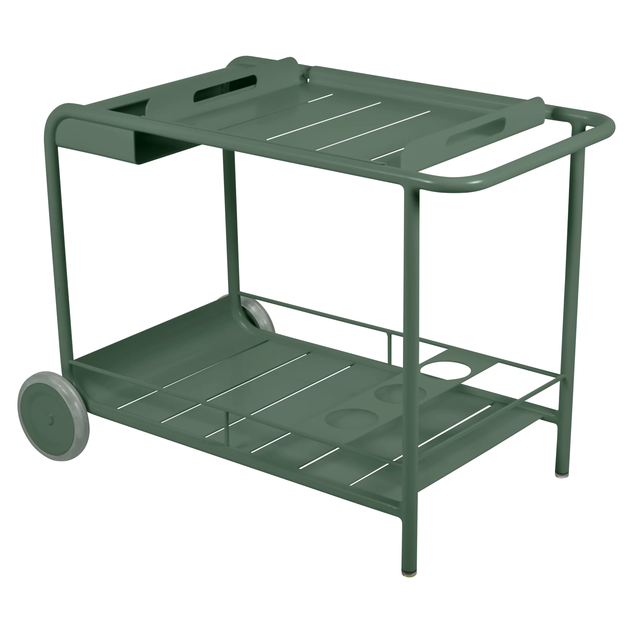 Fermob trolley Luxembourg - Cedar green