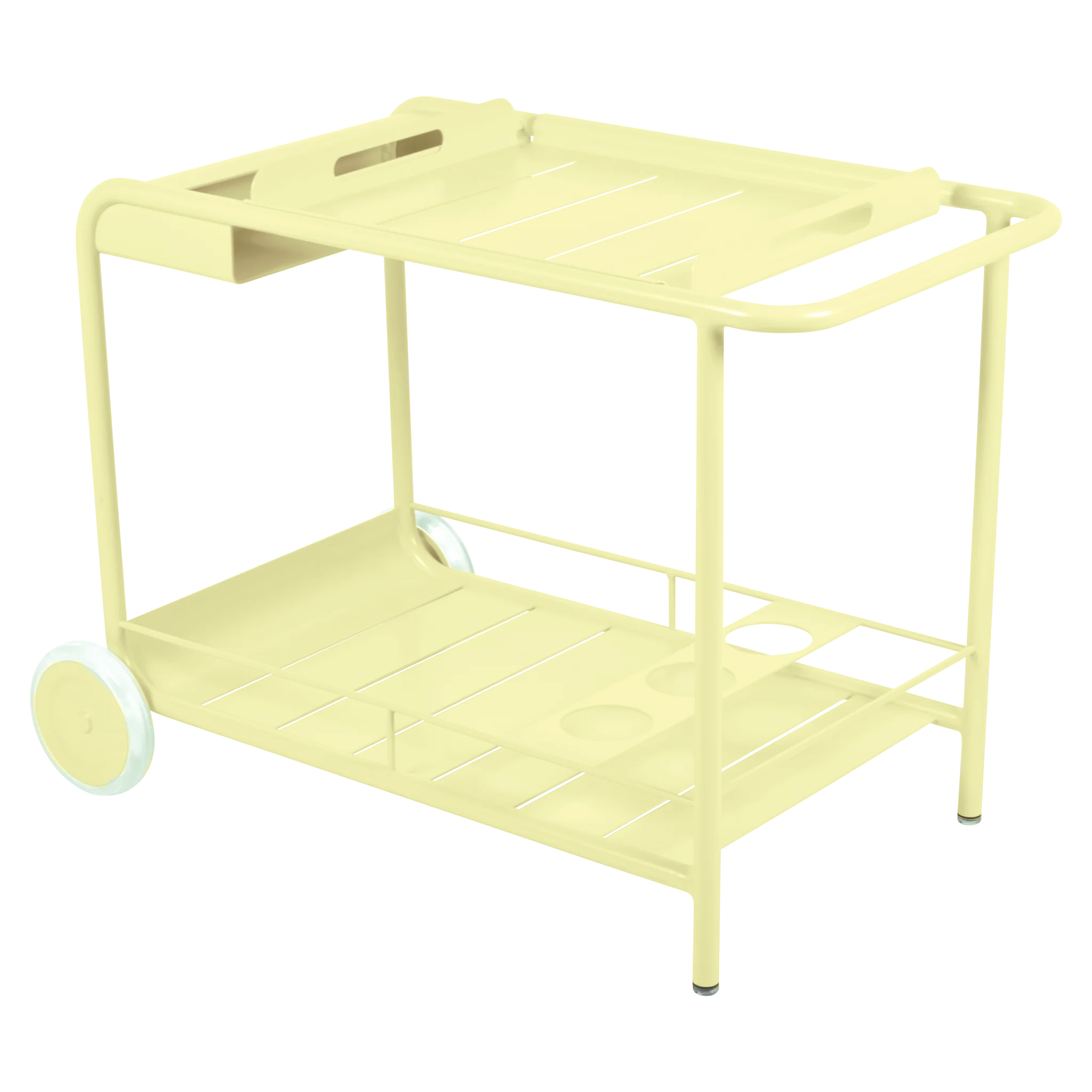 Fermob trolley Luxembourg - Frosted Lemon