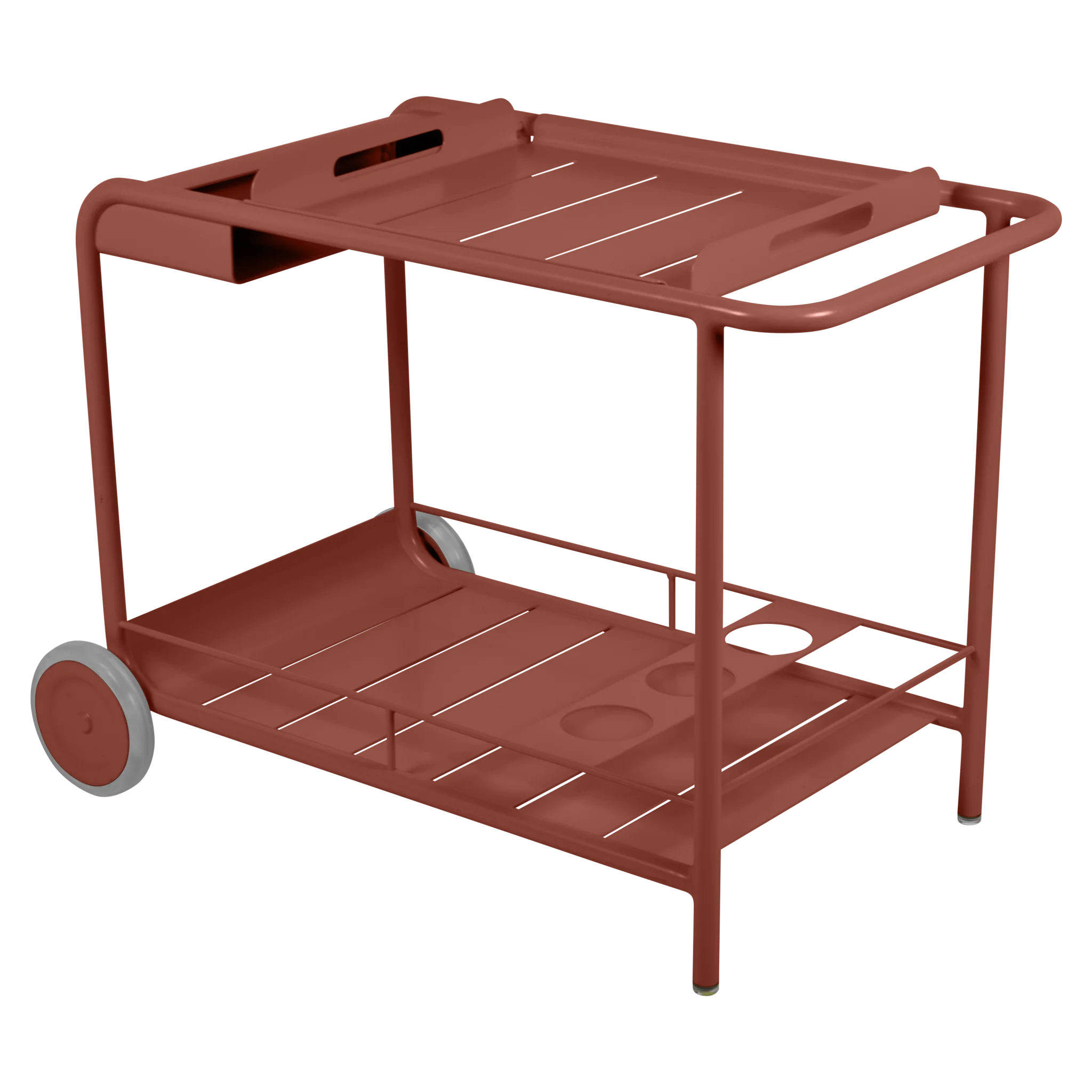 Fermob trolley Luxembourg - Red Ochre