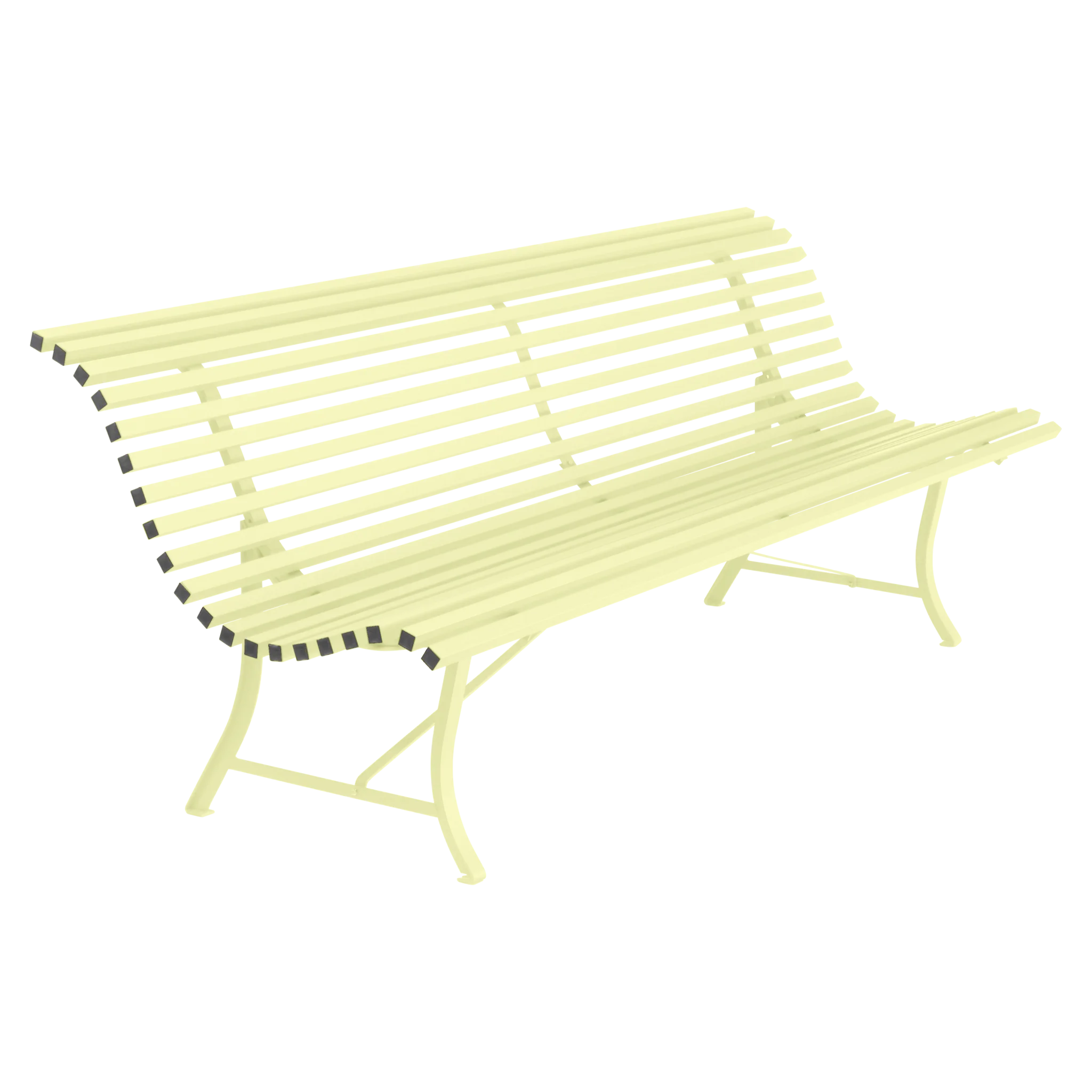 Fermob tuinbank Louisiane - 200 cm. - Frosted Lemon