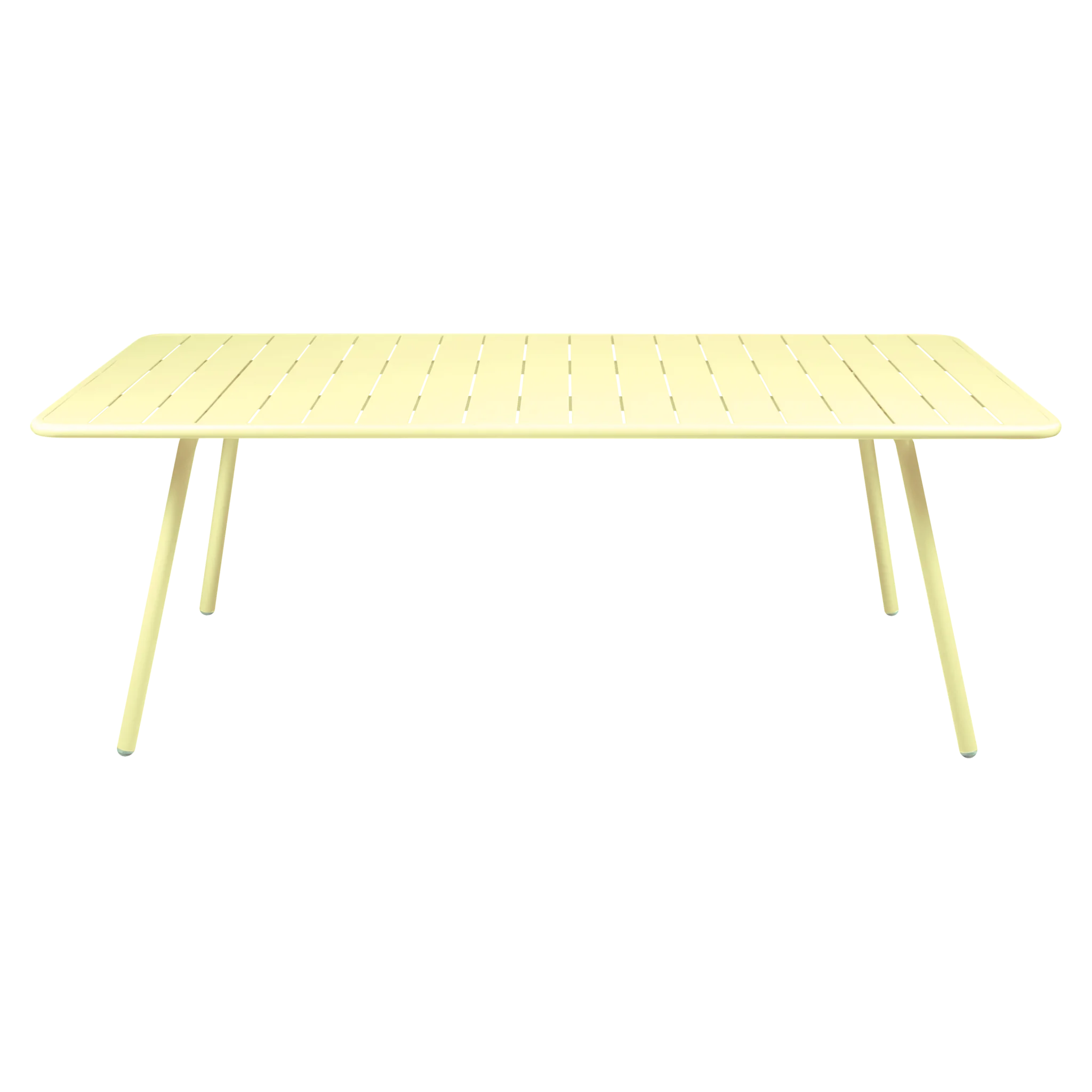 Fermob tuintafel Luxembourg - 100 x 207 cm. - Frosted Lemon