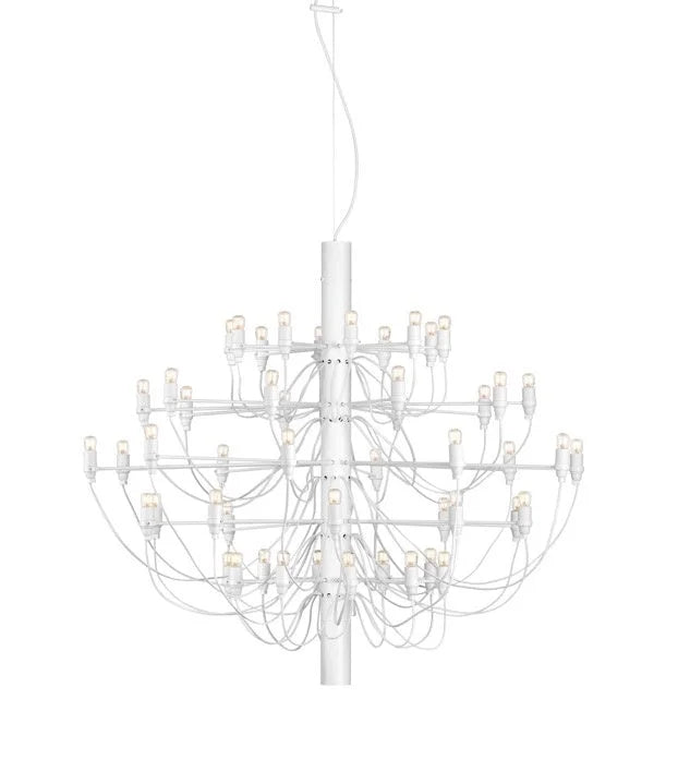 Flos kroonluchter 2097-50 - wit - helder