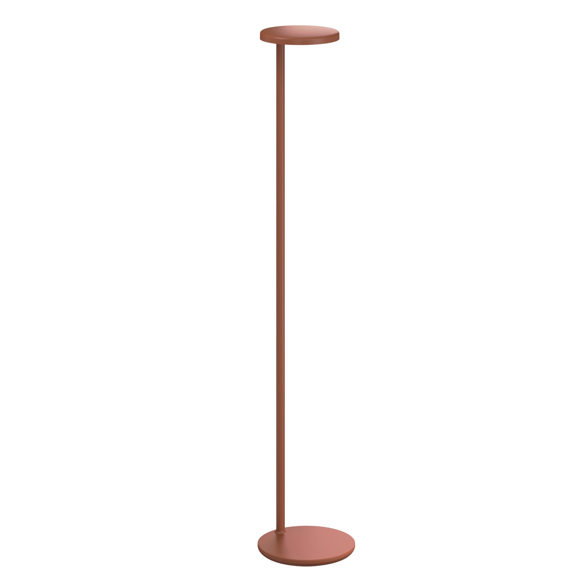 Flos vloerlamp Oblique - mat roest