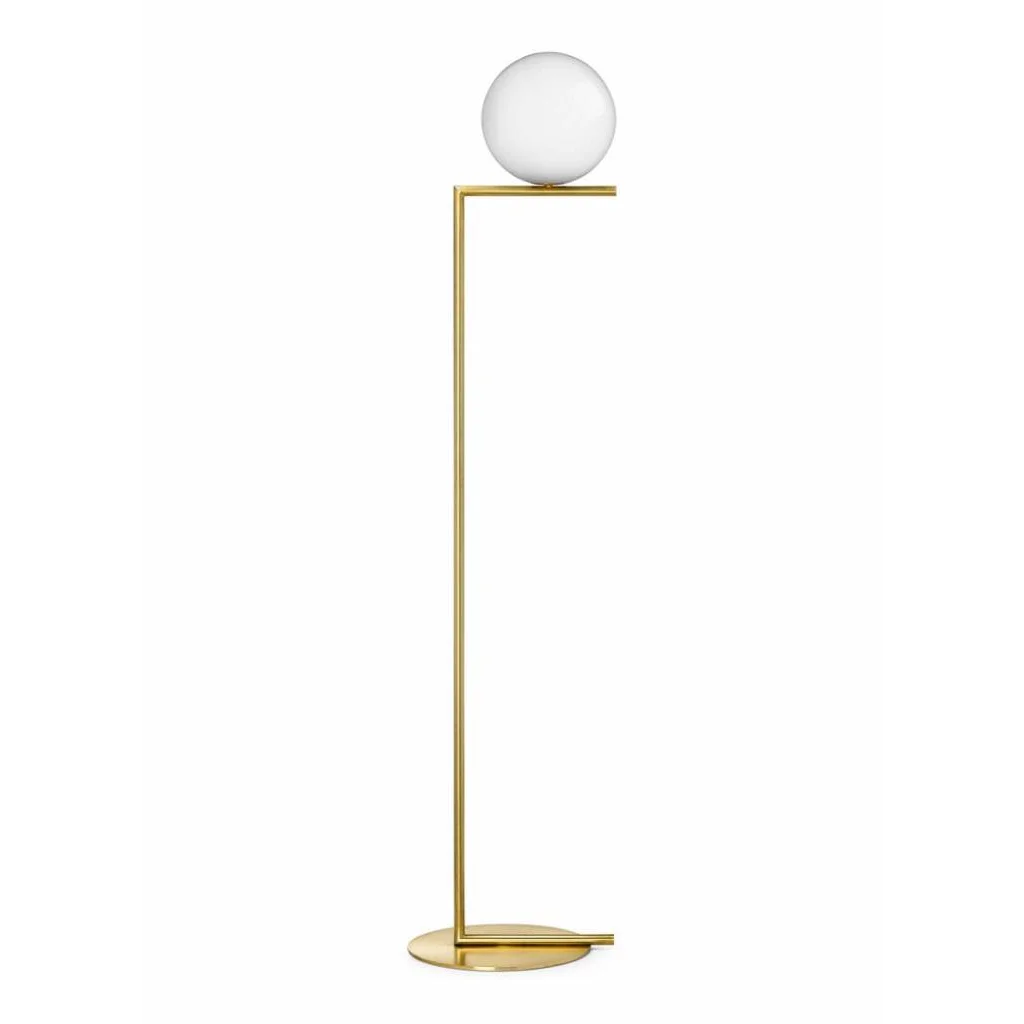 Flos vloerlamp IC Lights F2 - messing